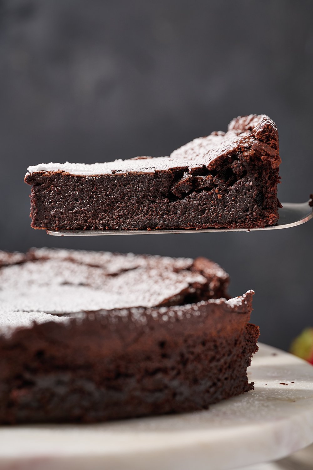 Perfect Flourless Chocolate Cake - Nourish and Fete
