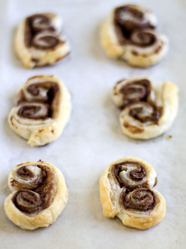 Nutella Palmiers or the easiest dessert to make!