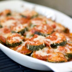 Layered Zucchini Parmesan