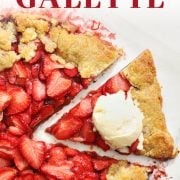 Strawberry Chocolate Galette - Handle the Heat