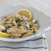 Chicken in Lemon Cream with Penne