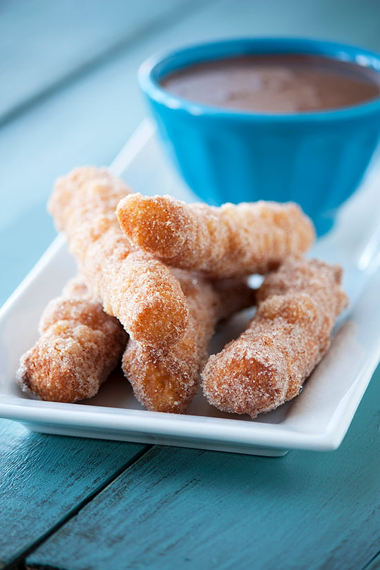 Churros with Chocolate Sauce