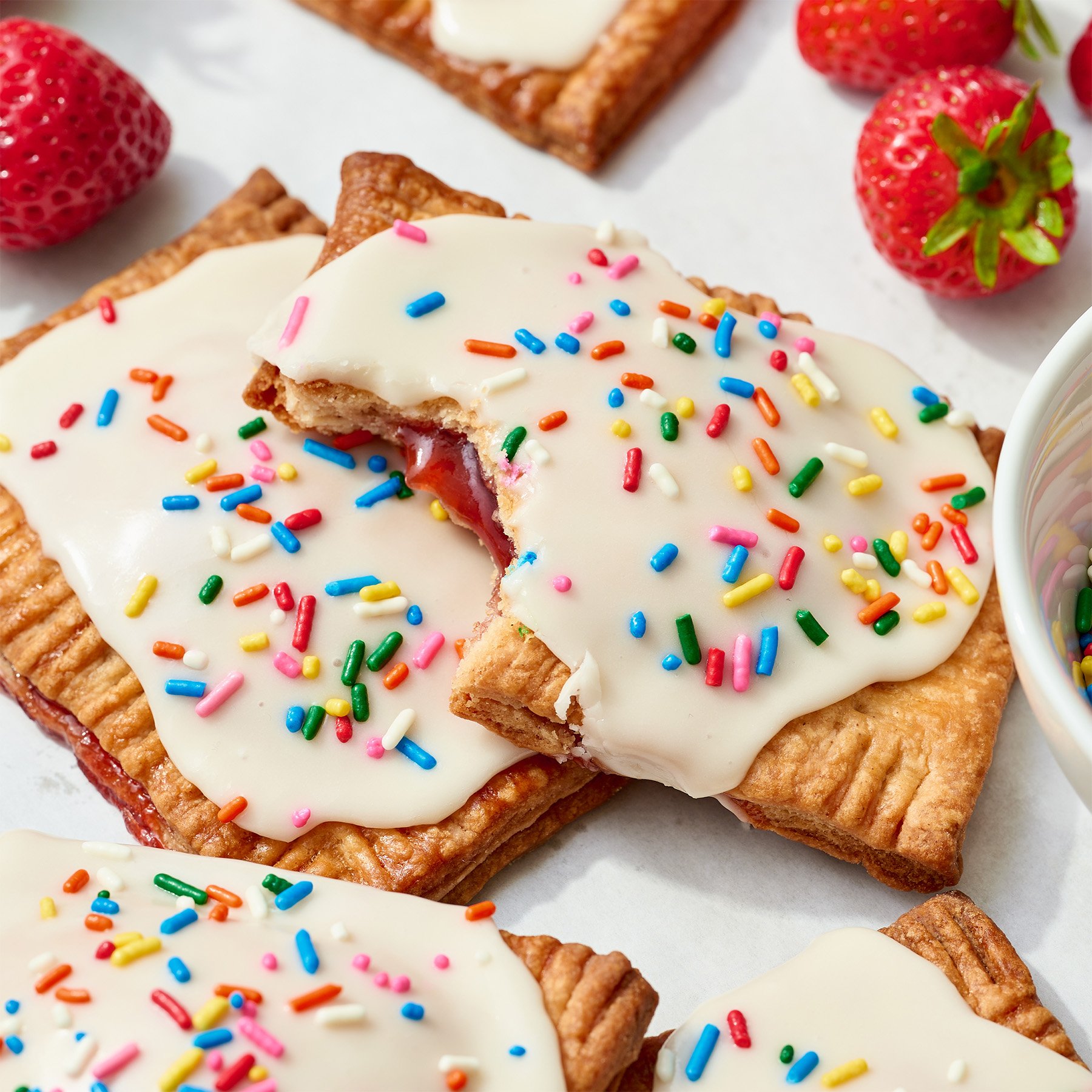 Homemade Strawberry Pop Tarts