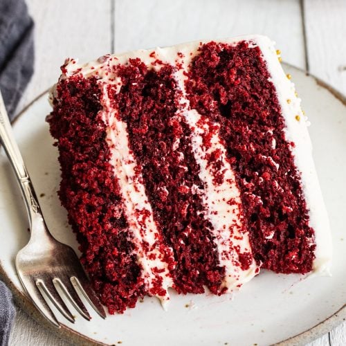 Red velvet cream store cheese frosting