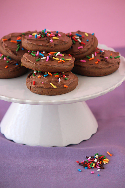Chocolate Lofthouse Cookies