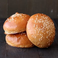 Whole Wheat Burger Buns from Handle the Heat