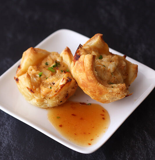 Baked Crab Puffs from Handle the Heat
