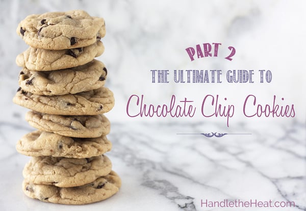 The Ultimate Guide to Chocolate Chip Cookies Part 2 from HandletheHeat.com