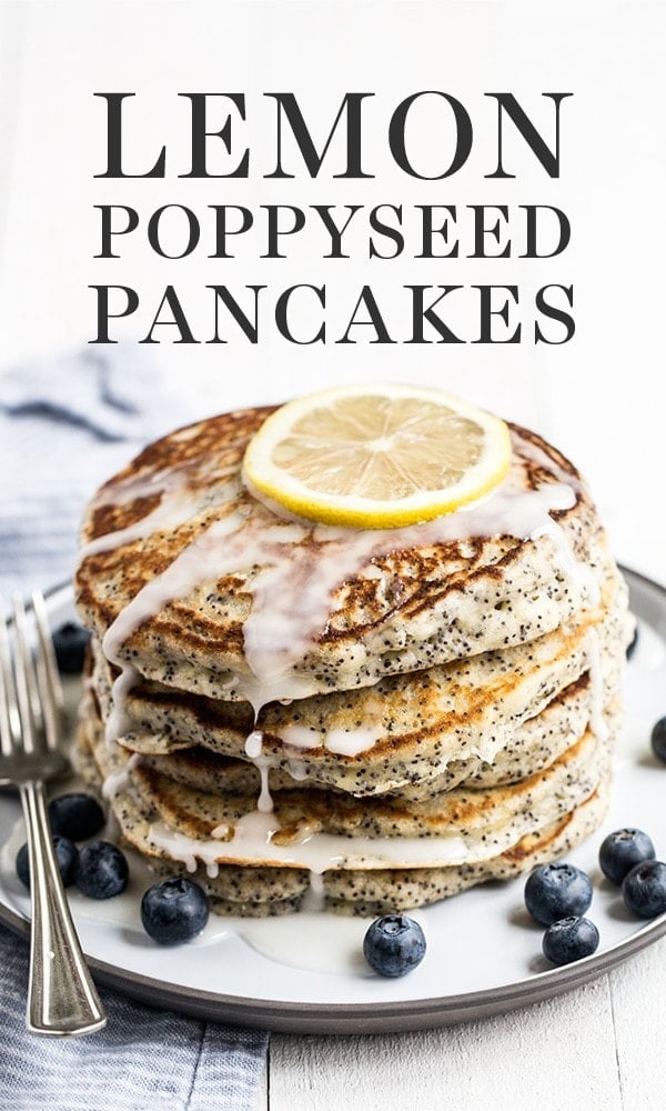 Lemon Poppyseed Pancakes