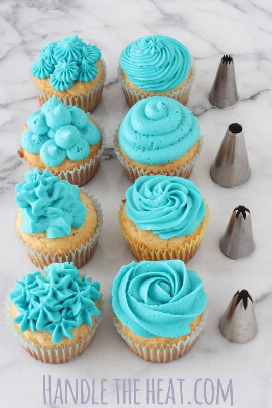 Fake Cupcakes – instructions on how to make the frosting