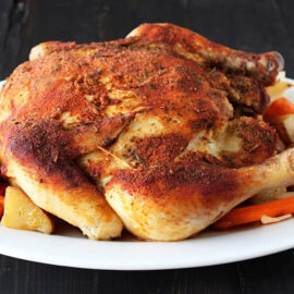 Savory Slow Cooker Chicken with Video