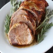 Herb and Apple Pork Loin and Ginger Lime Pork Loin