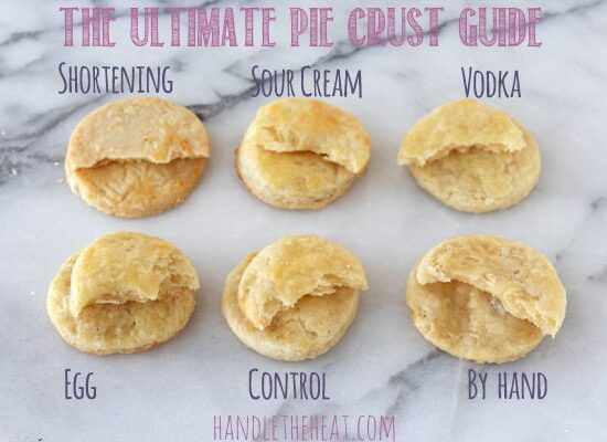 The Ultimate Pie Crust Guide breaks down small ingredient and technique changes to discover which pie crust recipe is the best!