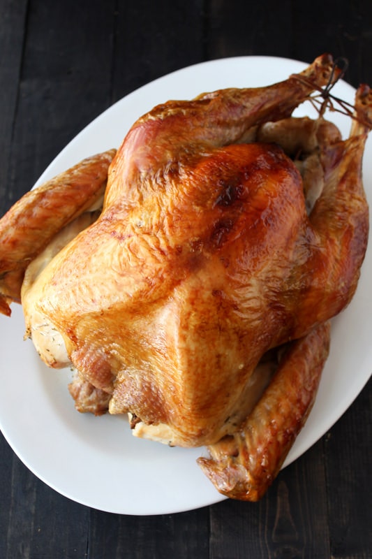 How to Brine a Thanksgiving Turkey for ultra juicy and tender meat!