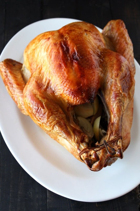 How to Brine a Thanksgiving Turkey for ultra juicy and tender meat!