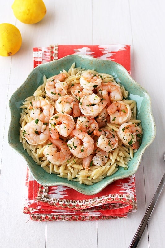 10 Minute Lemon Pepper Shrimp