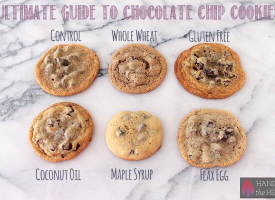 Ultimate Guide to Chocolate Chip Cookies Part 3 - shows how dietary restriction ingredients affect cookies!