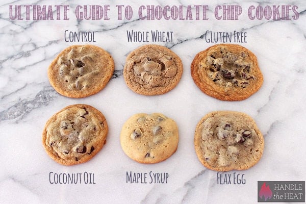 Ultimate Guide to Chocolate Chip Cookies Part 3 - shows how dietary restriction ingredients affect cookies!