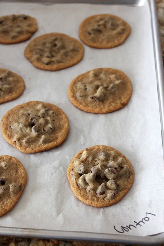 Ultimate Guide to Chocolate Chip Cookies Part 3 - Control