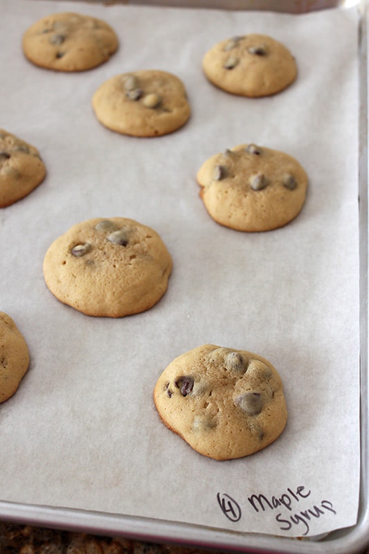 Ultimate Guide to Chocolate Chip Cookies Part 3 - Maple Syrup