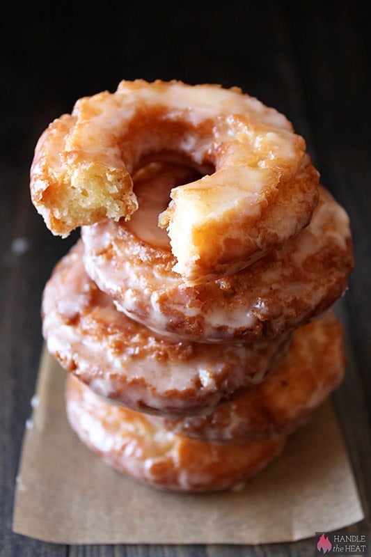 Old Fashioned Sour Cream Doughnuts Handle The Heat