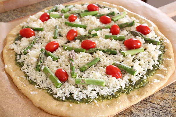 Whole Wheat Spring Pizza Recipe