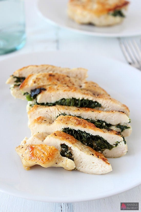 Spinach and Feta Stuffed Chicken - 30 minute recipe!