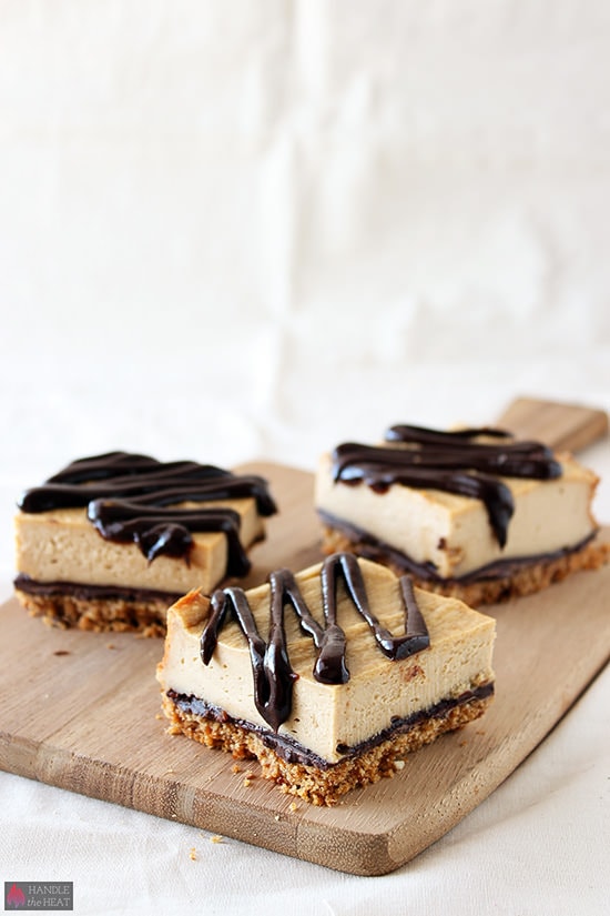 Chocolate Peanut Butter Pretzel Cheesecake Bars Recipe