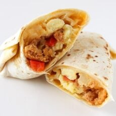 Freezer Breakfast Burritos Recipe