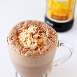 Kahlua Coconut Frozen Hot Chocolate