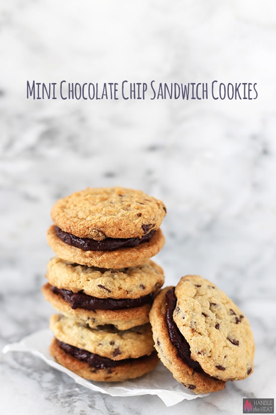 Mini Chocolate Chip Sandwich Cookies Recipe