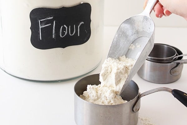 Flour in Cookie Baking