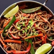Peanutty Noodles Recipe - huge energy boosting recipe!