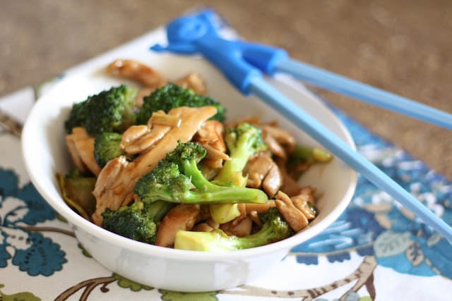 chicken stir fry with oyster sauce