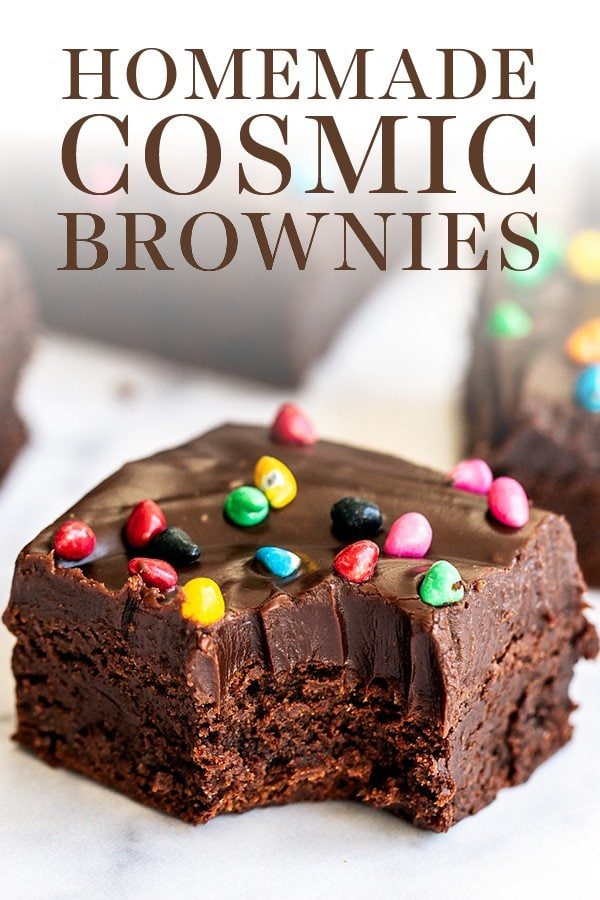 Cosmic Brownies