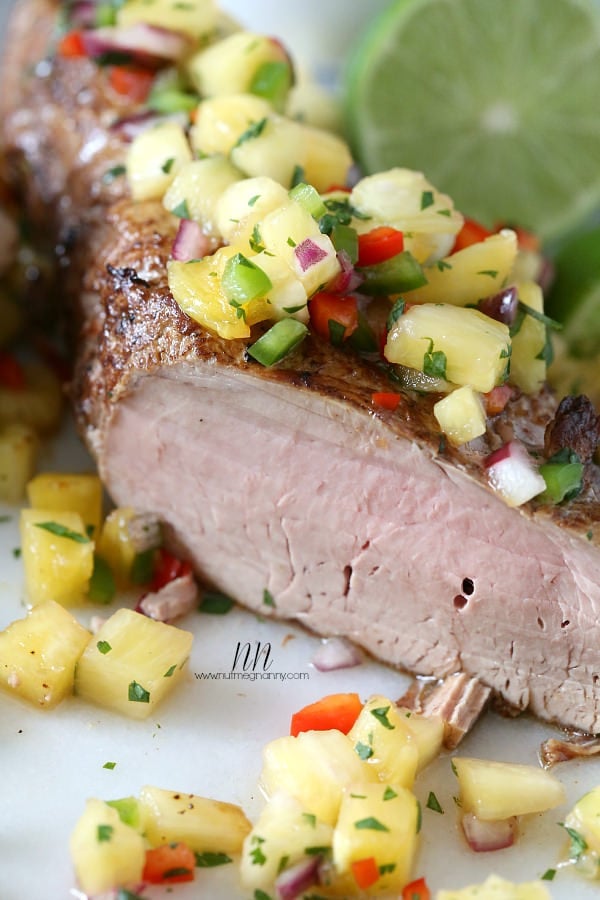 Pork Tenderloin with Pineapple Salsa