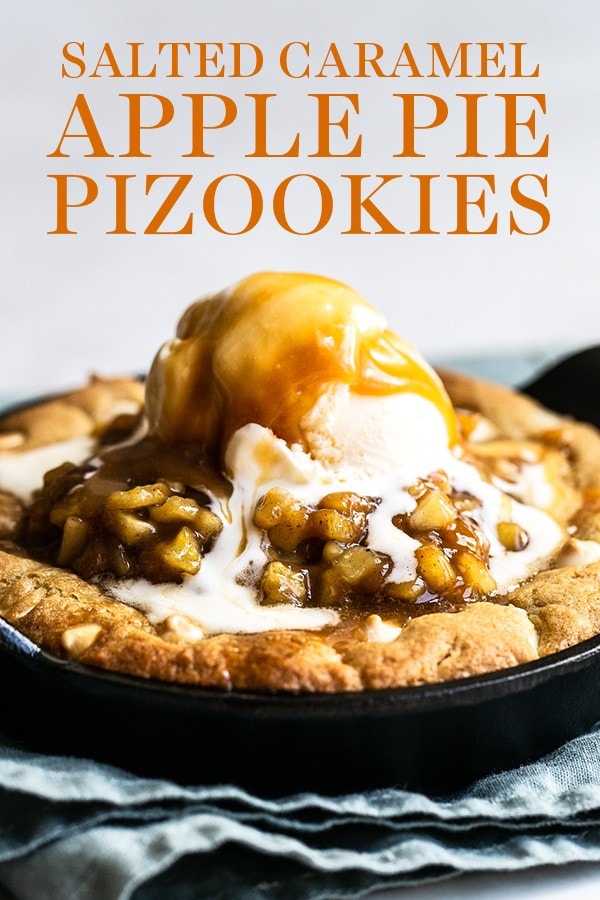 Salted Caramel Apple Pie Pizookies Recipe