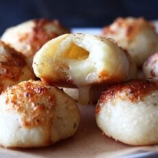 Cheese Stuffed Garlic Rolls - I can't even deal with how good these are.