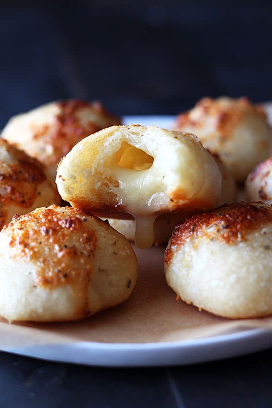 Cheese Stuffed Garlic Rolls - I can't even deal with how good these are.