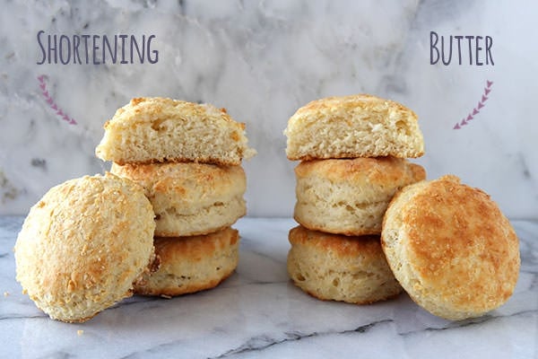 How to Make Biscuits Butter vs. Shortening