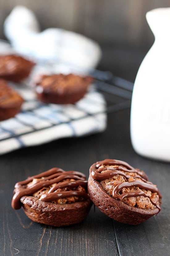 Chocolate Pecan Tassies - one of our favorite holiday cookies with a chocolate twist!!