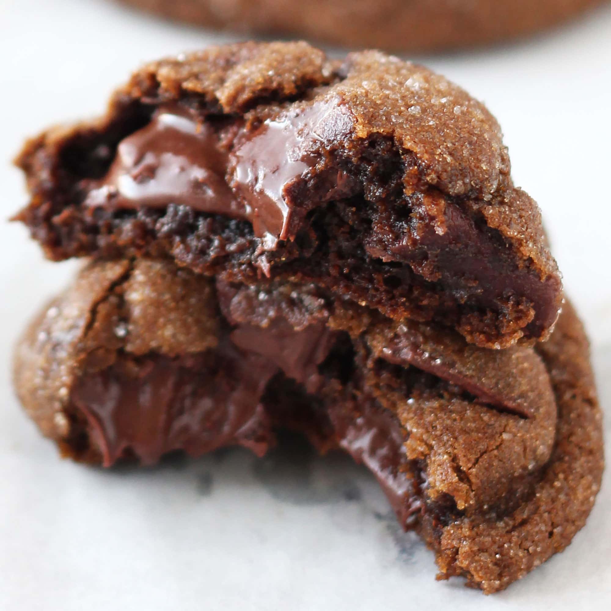 Chewy Chocolate Gingerbread Cookies Handle The Heat