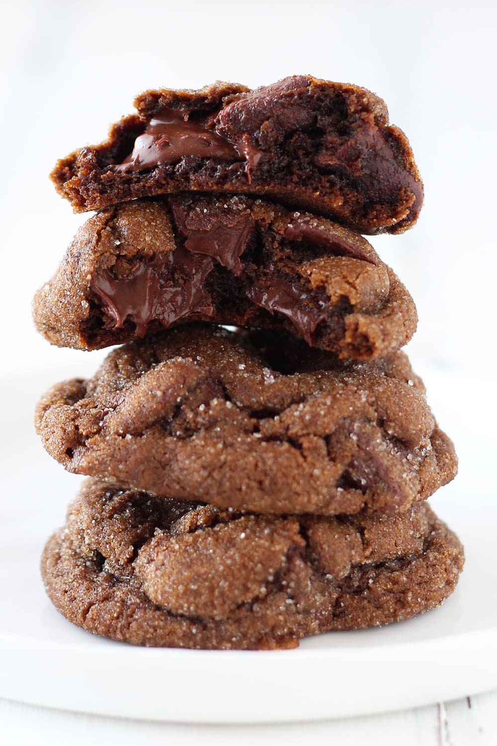 easy homemade chewy chocolate gingerbread cookies