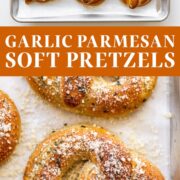 Garlic Parmesan Pretzels - Soft & Chewy | Handle The Heat