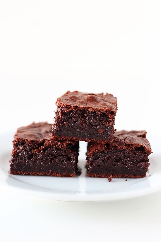 SO GOOD. Ultra rich, fudgy, and moist. Coconut Oil Brownies for the win!