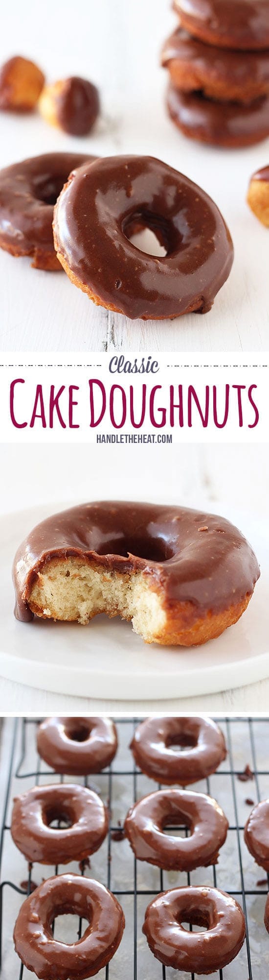 Classic Cake Doughnuts - Handle the Heat