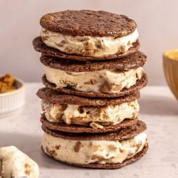 stack of ice cream sandwiches
