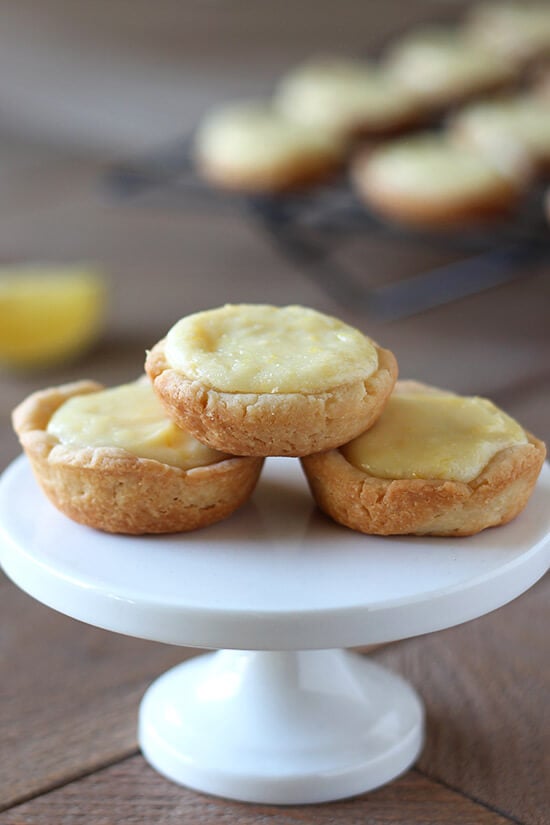 Adorably bite-sized Lemon Tassies are bursting with fresh and tangy citrus flavor and are simple and easy to make - perfect for entertaining!
