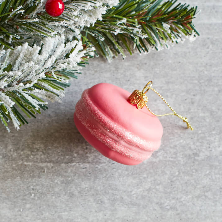 Pink Macaron Ornament