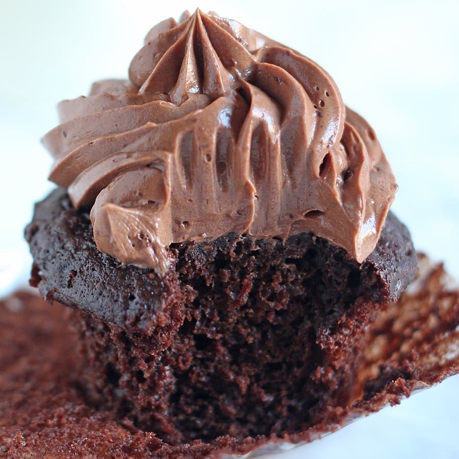 The BEST Chocolate Cupcake Recipe